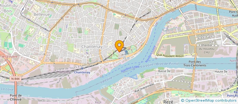 localisation de l'entreprise MONSIEUR NICOLAS CHIRON  NANTES