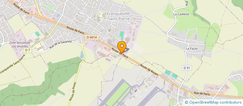 localisation de l'entreprise MONSIEUR NICOLAS CHIVOT  FRANQUEVILLE-SAINT-PIERRE