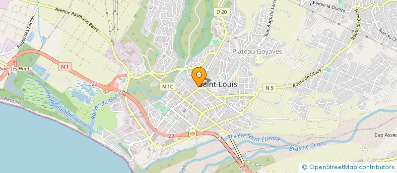 localisation de l'entreprise MONSIEUR NICOLAS CHOISIS à SAINT-JOSEPH