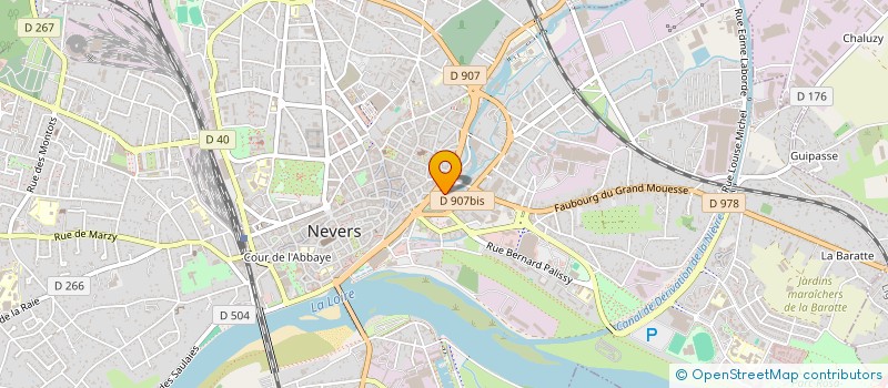localisation de l'entreprise MONSIEUR NICOLAS CHONG YEW CHOR à NEVERS