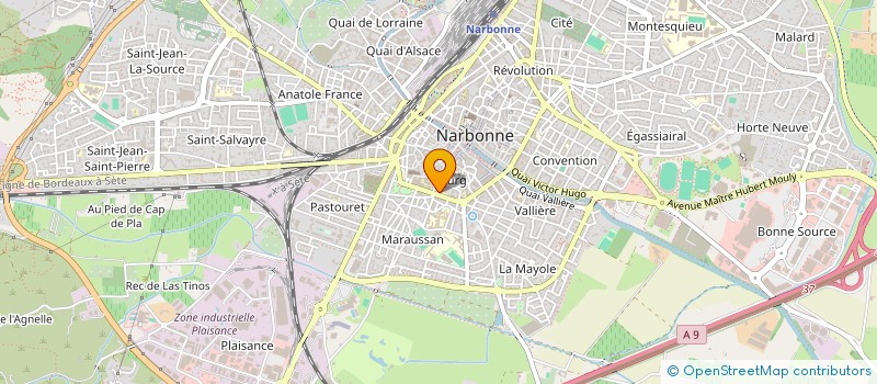 localisation de l'entreprise MONSIEUR NICOLAS CHOPIN  NARBONNE