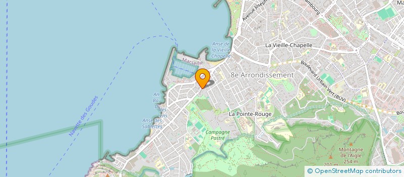 localisation de l'entreprise MONSIEUR NICOLAS CHOPIN à MARSEILLE