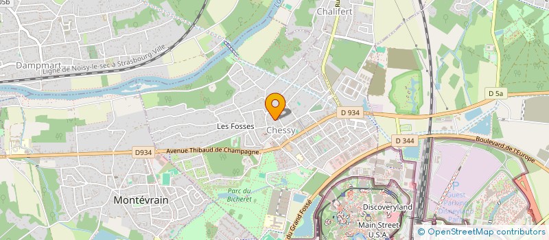 localisation de l'entreprise MONSIEUR NICOLAS CHOTIN  CHESSY