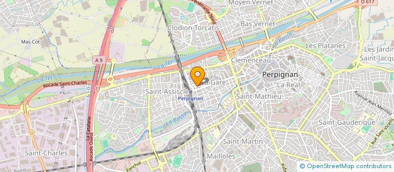 localisation de l'entreprise MONSIEUR NICOLAS CHOTTIN à PERPIGNAN