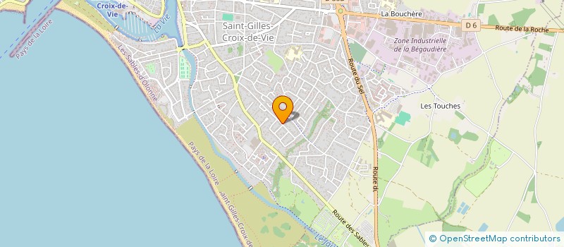 localisation de l'entreprise MONSIEUR NICOLAS CHOUINARD à SAINT-GILLES-CROIX-DE-VIE