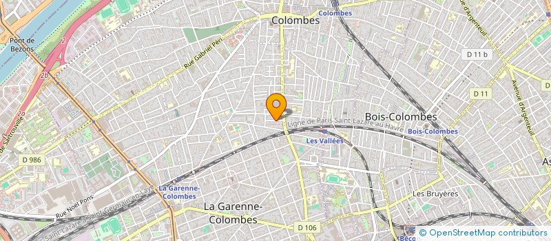 localisation de l'entreprise MONSIEUR NICOLAS CHRISTAKI à COLOMBES