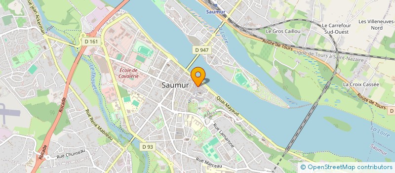 localisation de l'entreprise MONSIEUR NICOLAS CHUPIN à SAUMUR
