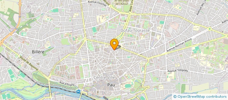 localisation de l'entreprise MONSIEUR NICOLAS CICERO à PAU
