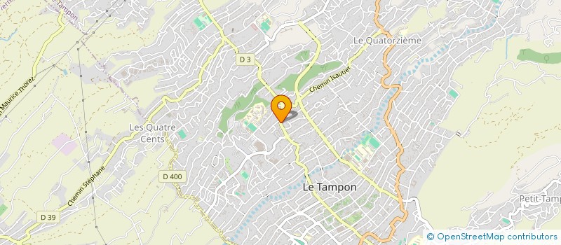 localisation de l'entreprise MONSIEUR NICOLAS CLAIN  LE TAMPON