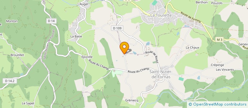 localisation de l'entreprise MONSIEUR NICOLAS CLAIRET-FERRAND à LURIECQ