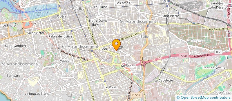 localisation de l'entreprise MONSIEUR NICOLAS CLARAC à MARSEILLE