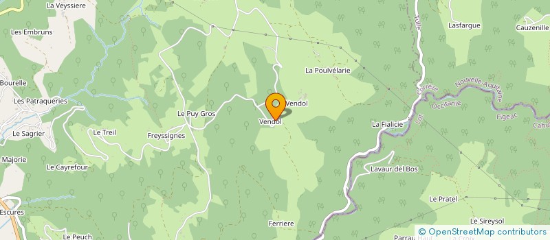 localisation de l'entreprise MONSIEUR NICOLAS CLARE à ALTILLAC