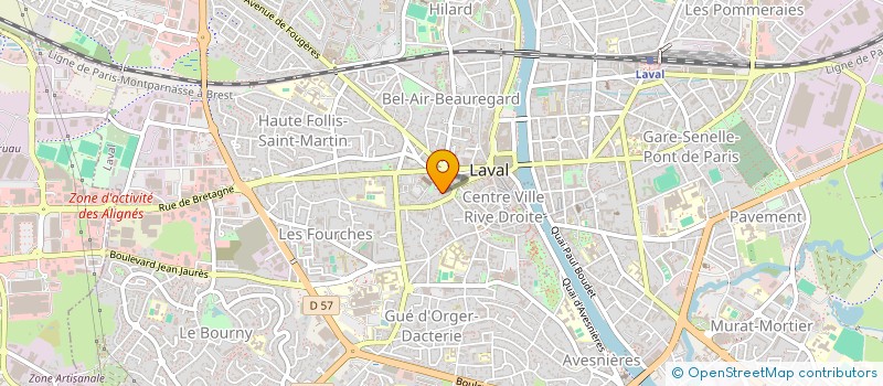 localisation de l'entreprise MONSIEUR NICOLAS CLASSEAU à LAVAL