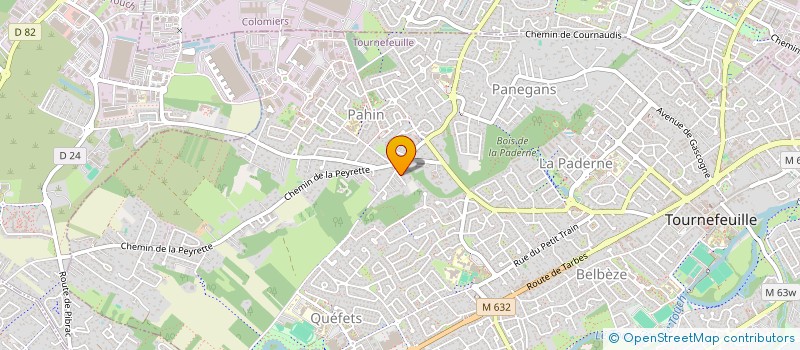 localisation de l'entreprise MONSIEUR NICOLAS CLAUDEL  TOURNEFEUILLE