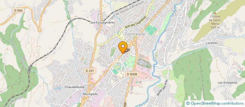 localisation de l'entreprise MONSIEUR NICOLAS CLAVEL  GAP