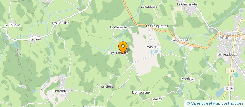localisation de l'entreprise MONSIEUR NICOLAS CLAVREUL  AHUN