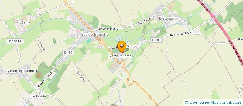 localisation de l'entreprise MONSIEUR NICOLAS CLEMENT  ESTREE-BLANCHE