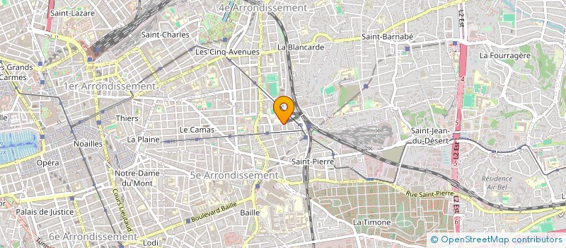 localisation de l'entreprise MONSIEUR NICOLAS CLEMENT à MARSEILLE