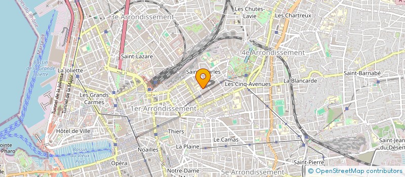 localisation de l'entreprise MONSIEUR NICOLAS CLOAREC à MARSEILLE