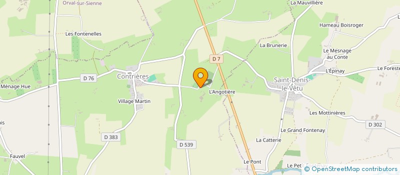 localisation de l'entreprise MONSIEUR NICOLAS CLOUET  QUETTREVILLE-SUR-SIENNE