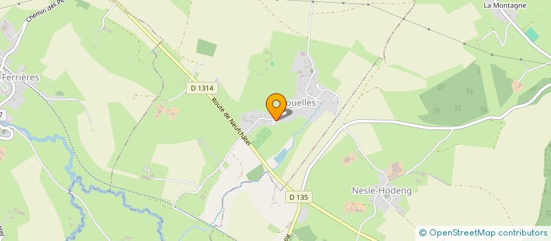 localisation de l'entreprise MONSIEUR NICOLAS COFFIN  BOUELLES