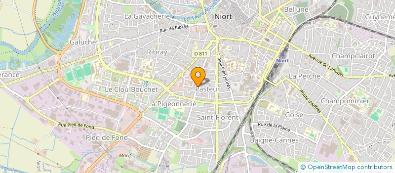 localisation de l'entreprise MONSIEUR NICOLAS COGNARD à NIORT