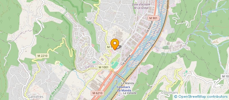 localisation de l'entreprise MONSIEUR NICOLAS COHENDET à CARROS