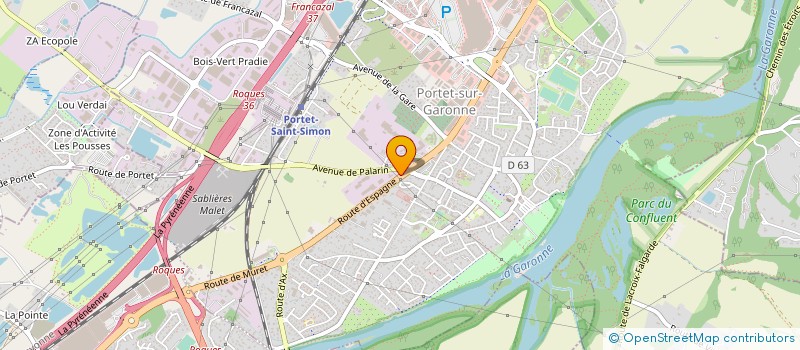 localisation de l'entreprise MONSIEUR NICOLAS COINON à PORTET-SUR-GARONNE