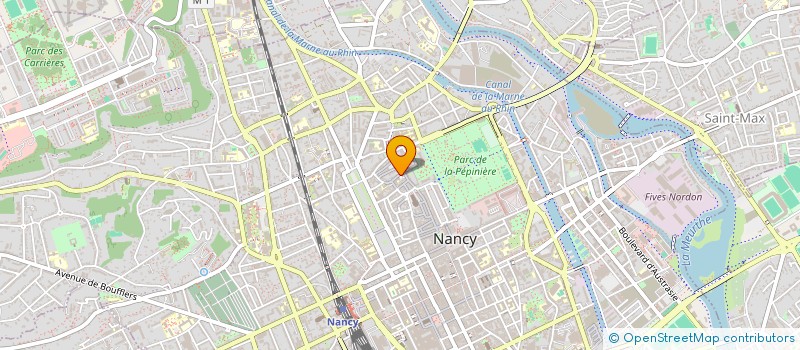 localisation de l'entreprise MONSIEUR NICOLAS COLIN  NANCY