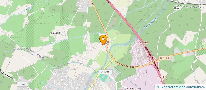 localisation de l'entreprise MONSIEUR NICOLAS COLLARD  SAINT-MEDARD-D'EYRANS