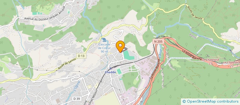 localisation de l'entreprise MONSIEUR NICOLAS COLLET  PASSY