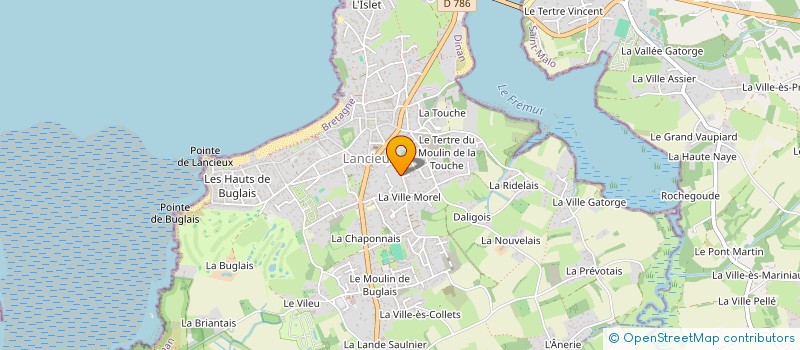 localisation de l'entreprise MONSIEUR NICOLAS COLLET à LANCIEUX