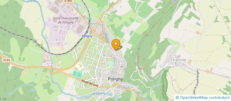 localisation de l'entreprise MONSIEUR NICOLAS COLLETTE à POLIGNY