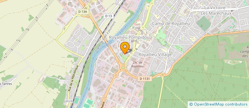 localisation de l'entreprise MONSIEUR NICOLAS COLLIN  COMPIEGNE