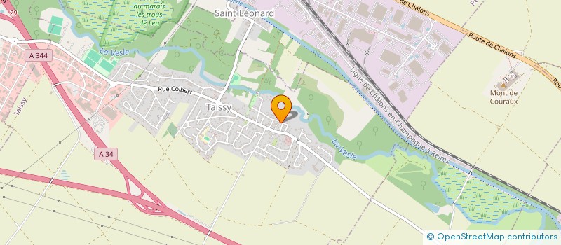 localisation de l'entreprise MONSIEUR NICOLAS COLNAT  TAISSY