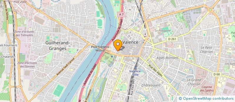 localisation de l'entreprise MONSIEUR NICOLAS COLOMB à VALENCE