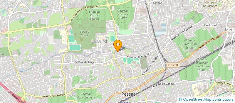 localisation de l'entreprise MONSIEUR NICOLAS COLOMBEL  BORDEAUX