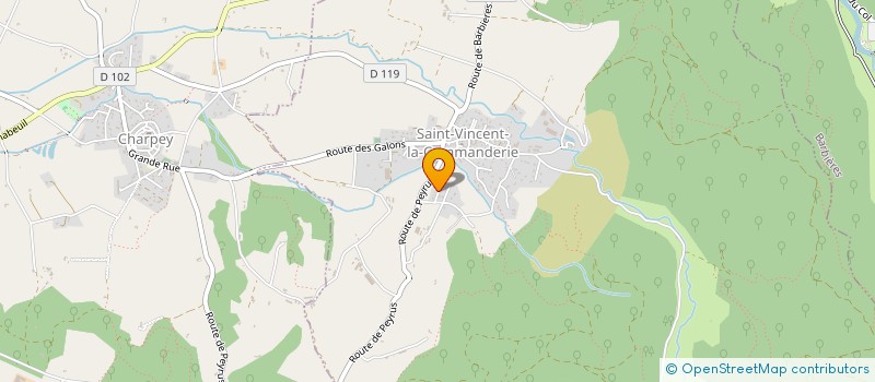 localisation de l'entreprise MONSIEUR NICOLAS COLONGE  SAINT-VINCENT-LA-COMMANDERIE