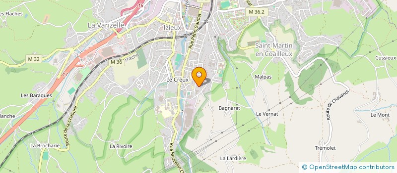 localisation de l'entreprise MONSIEUR NICOLAS COMBE à SAINT-CHAMOND