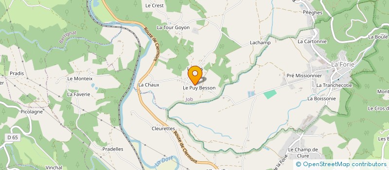 localisation de l'entreprise MONSIEUR NICOLAS COMBE-CHEVALEYRE à JOB
