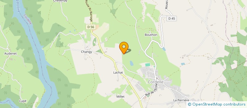 localisation de l'entreprise MONSIEUR NICOLAS COMBET  CORDELLE