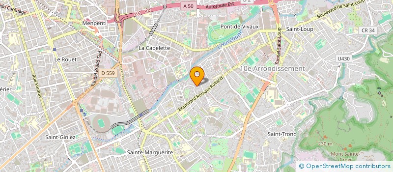 localisation de l'entreprise MONSIEUR NICOLAS COMET  MARSEILLE