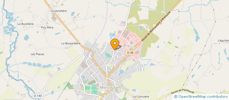 localisation de l'entreprise MONSIEUR NICOLAS COMPAGNON à MONCOUTANT-SUR-SEVRE