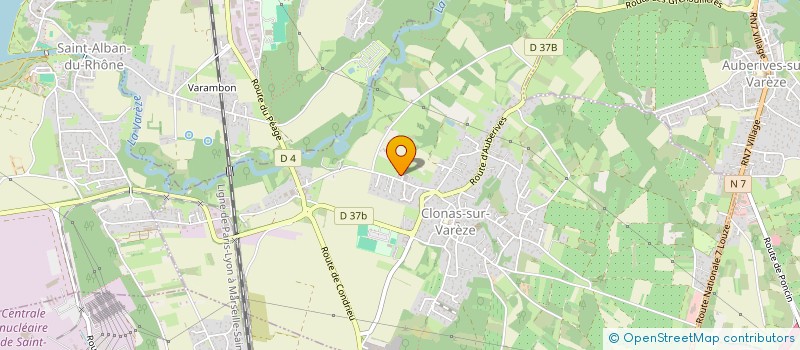 localisation de l'entreprise MONSIEUR NICOLAS COMTE  CHEYSSIEU