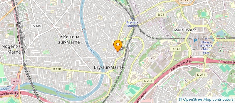 localisation de l'entreprise MONSIEUR NICOLAS COMTE à BRY-SUR-MARNE