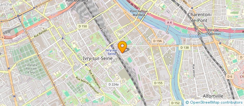 localisation de l'entreprise MONSIEUR NICOLAS CONRAD  IVRY-SUR-SEINE