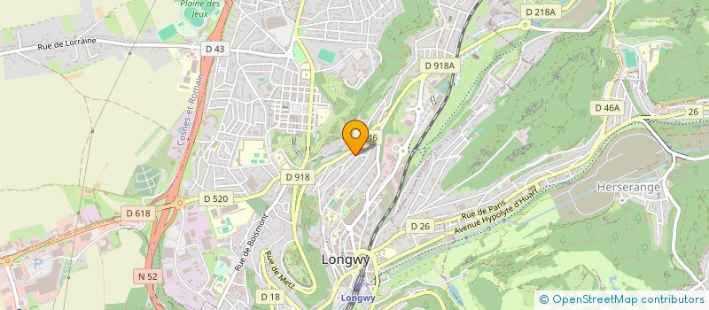 localisation de l'entreprise MONSIEUR NICOLAS CONROTH à LONGWY