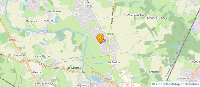 localisation de l'entreprise MONSIEUR NICOLAS CONSTANT  VIRIAT