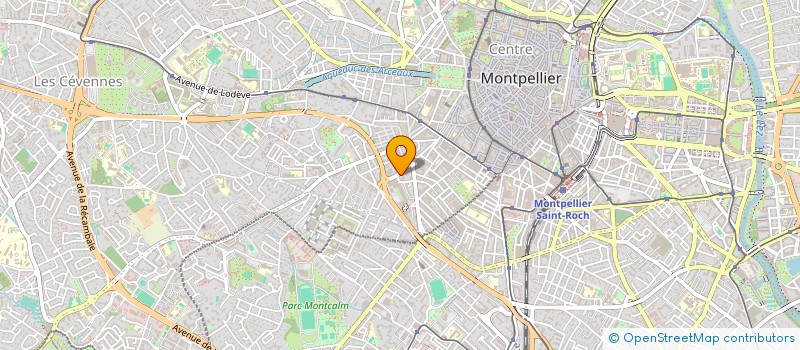 localisation de l'entreprise MONSIEUR NICOLAS CORALLI à MONTPELLIER