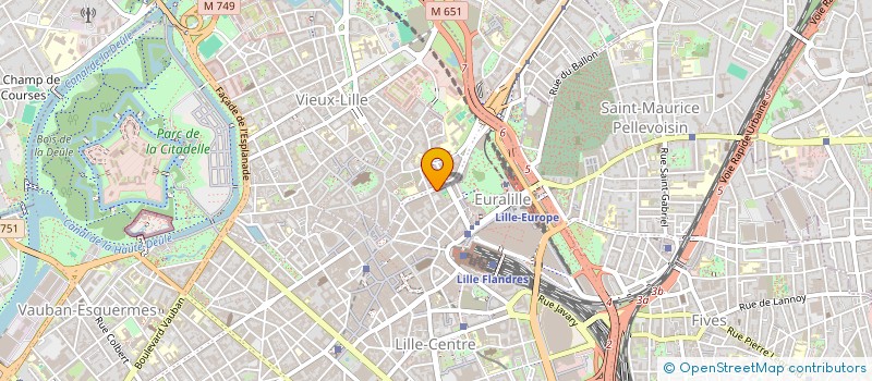 localisation de l'entreprise MONSIEUR NICOLAS CORBISIER à LILLE
